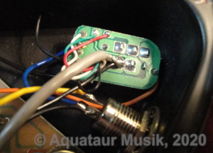 Original switch assenblyinside
                                  the electronics compartment.