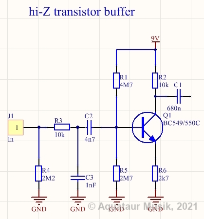 transistor buffer